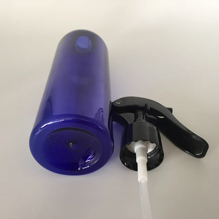 250ml PET cobalt blue spray bottle