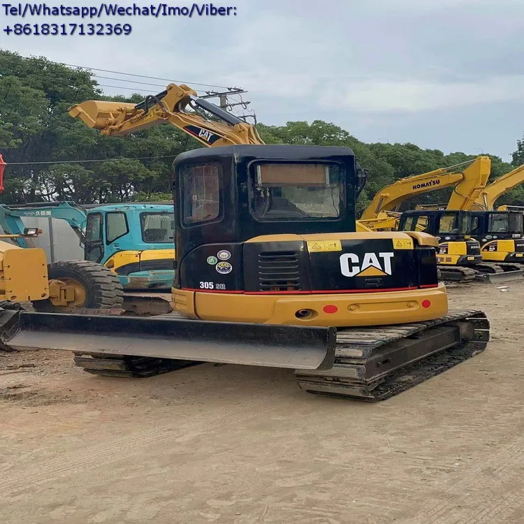 Used Cat 305CR 305SR 5 ton Crawler Excavator Japanese Brand