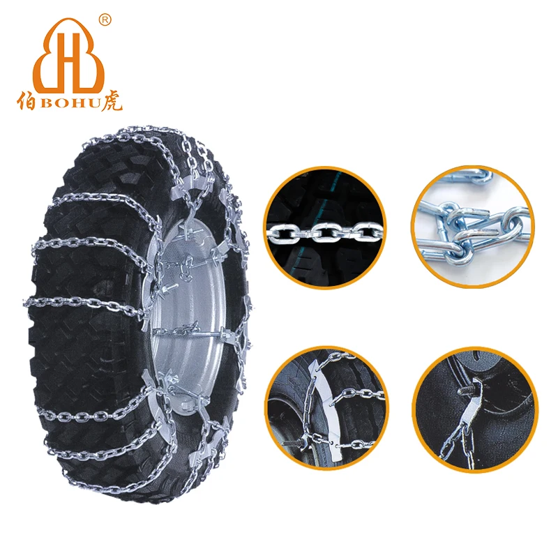BOHU truck snow chain snow tire chain for truck emergency tire chain emergency tools