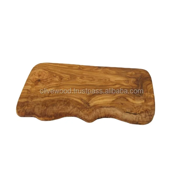 Rustic olive wood large chopping boards serving cutting board