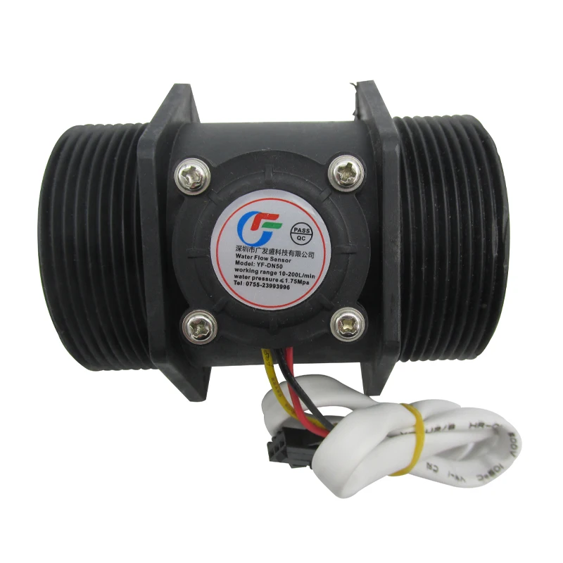 YF-DN50 Micro-Hydro generator Water Flow Sensor G2inch YF-DN50 Hall Sensor Water Flow Sensor for Water Pumps