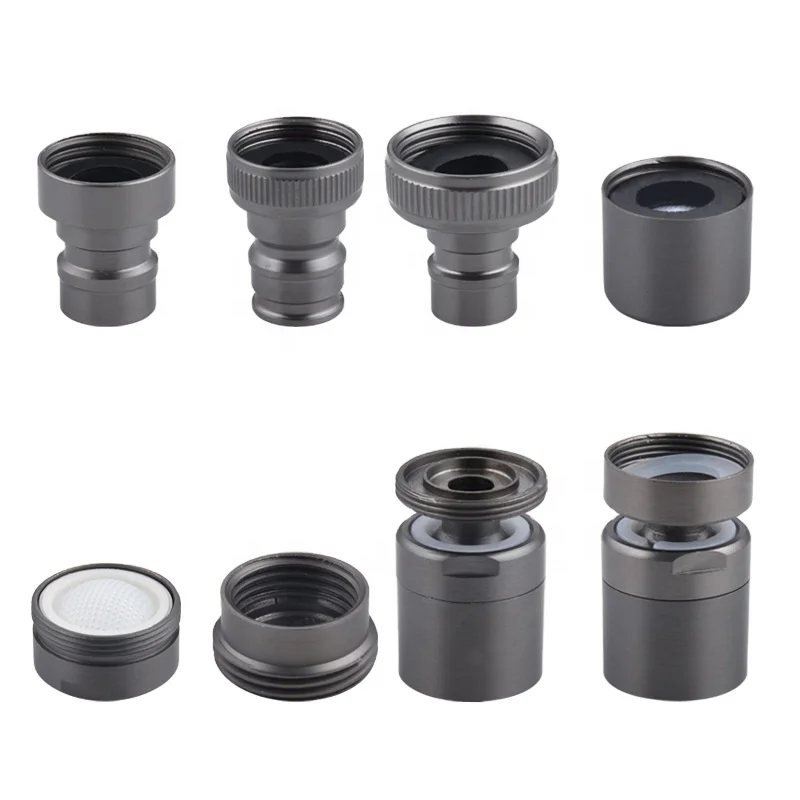 hot sale Gun gray universal rotating bubbler kitchen filter faucet household extended splash protector adapter Toushui Mouth
