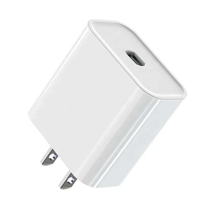 Wholesale ETL FCC Certificated US Plug QC3.0 PD 20W USB Type C Fast Wall Charger For Apple iPhone 11 12 13
