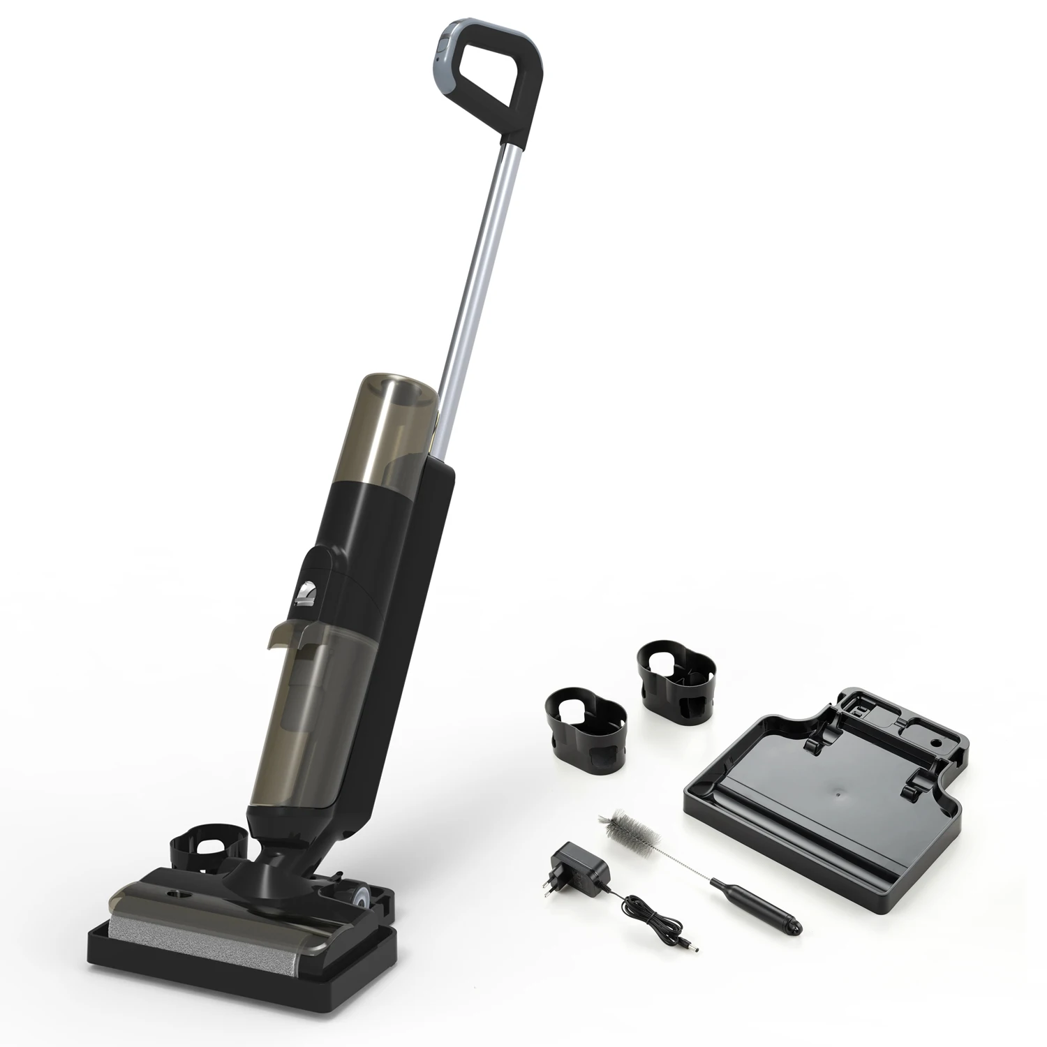 BSCI ISO9001 Purging Tank 900ml 125W Electric Mop Suction Power 10w LED Indicator Light Floor Scrubber Cleaning Machine for Home