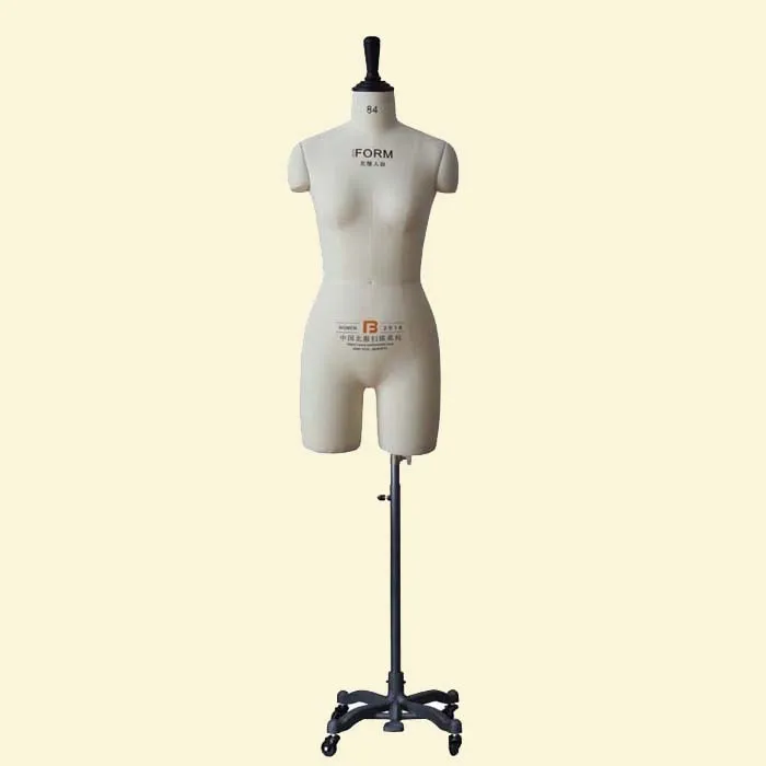 Upper body China standard female dummy and mannequin draping form on sale