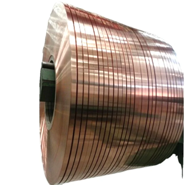 T2 highly conductive copper tape C1100 strip 1/2 hard