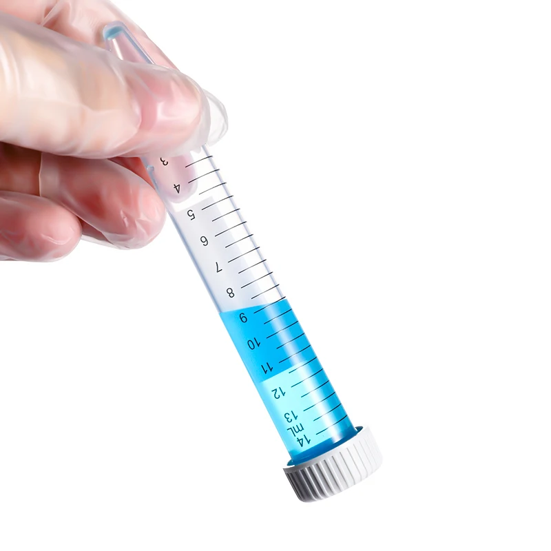 Graduated Disposable Sterile Falcon Centrifuge Tube 15ml Storage Tube