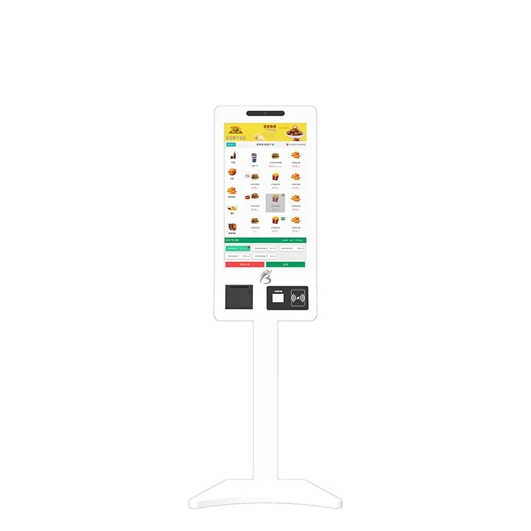 32 дюйма самообслуживания с сенсорным управлением и android pos-терминал