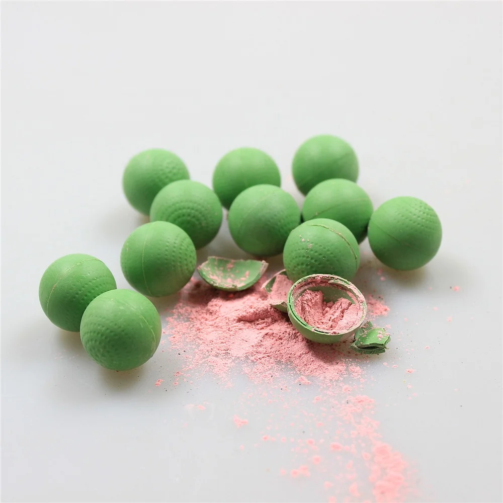 Hot Selling 0.68 Caliber Paintballs Powder Paint Ball for Driving Away