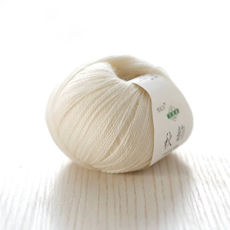 Самая дешевая модернизированная Осенняя рифма Merino средней тонкой шерсти для ручной вязки одежды шарф шапка