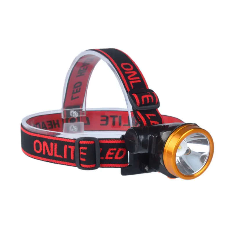 Head flashlight rechargeable LED headlights emergency lighting