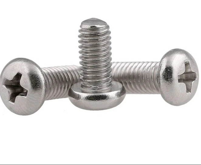 Factory direct stainless steel fasteners bolts 6#-32 8#-32 Stainless steel 304 US made Phillips pan head machine screws