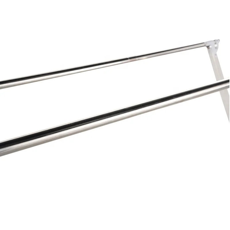 Best Selling 2024 New Stainless Steel Foldable Cloth Drying Rack Dry Racks for Laundry Clothing