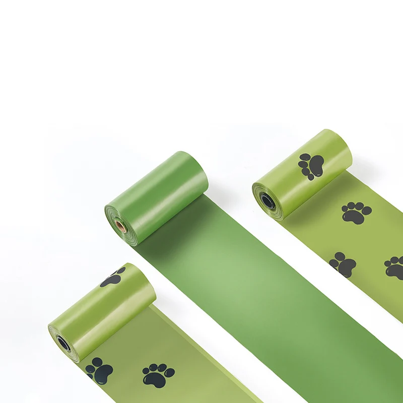 Designed Custom Eco-Friendly Bio Degradable Dog Cornstarch Eco Friendly Compostable Biodegradable Poop Bags For Pets