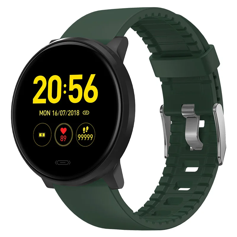  Custom CE rohs кровяное Спортивное давление Водонепроницаемый Фитнес android reloj inteligente монитор сердечного ритма круглые умные