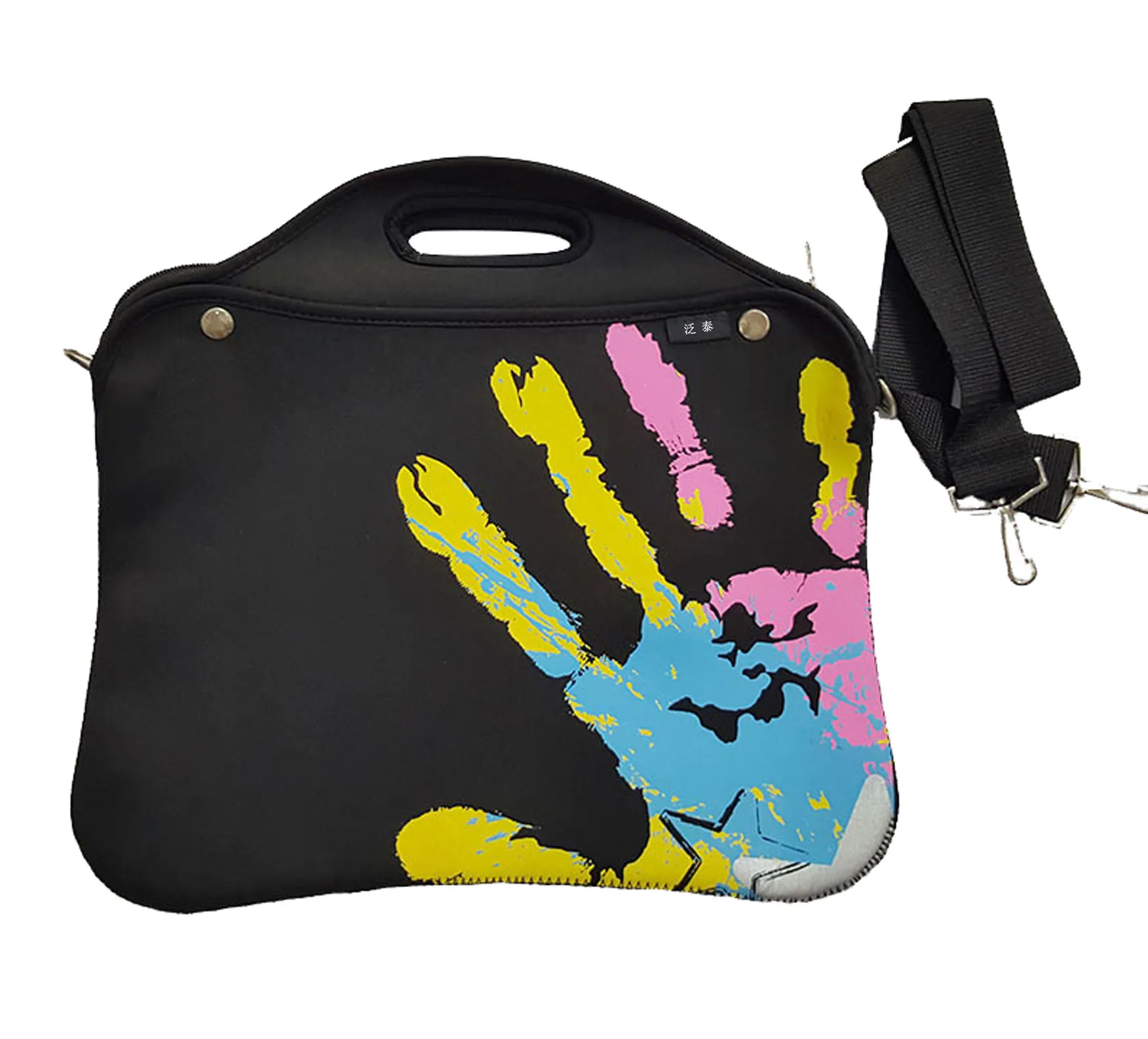 Custom Neoprene Business Laptop Case Briefcase bag Durable Water Resistant Laptop Sleeve Notebook Cover with Handle