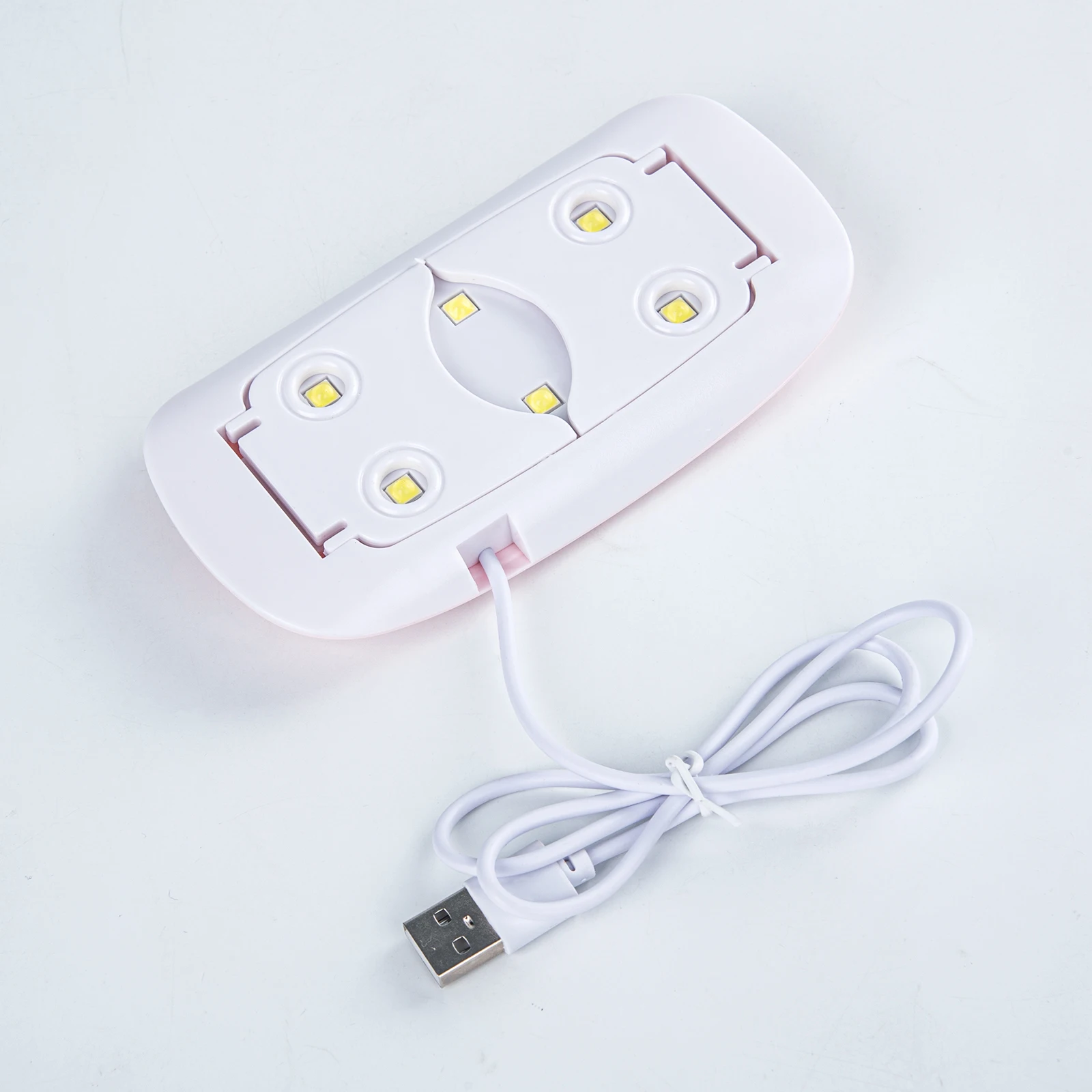 New 6w Sun Mini Usb Nail Polish Dryer Cordless Phototherapy Portable Curing Nail Polish Light Uv Led Nail Lamp