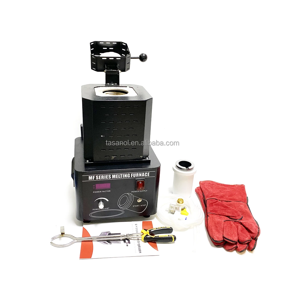 2022 New Jewelry Tools Equipment Jewelry Casting Machine 1kg Mini Induction Melting Furnace