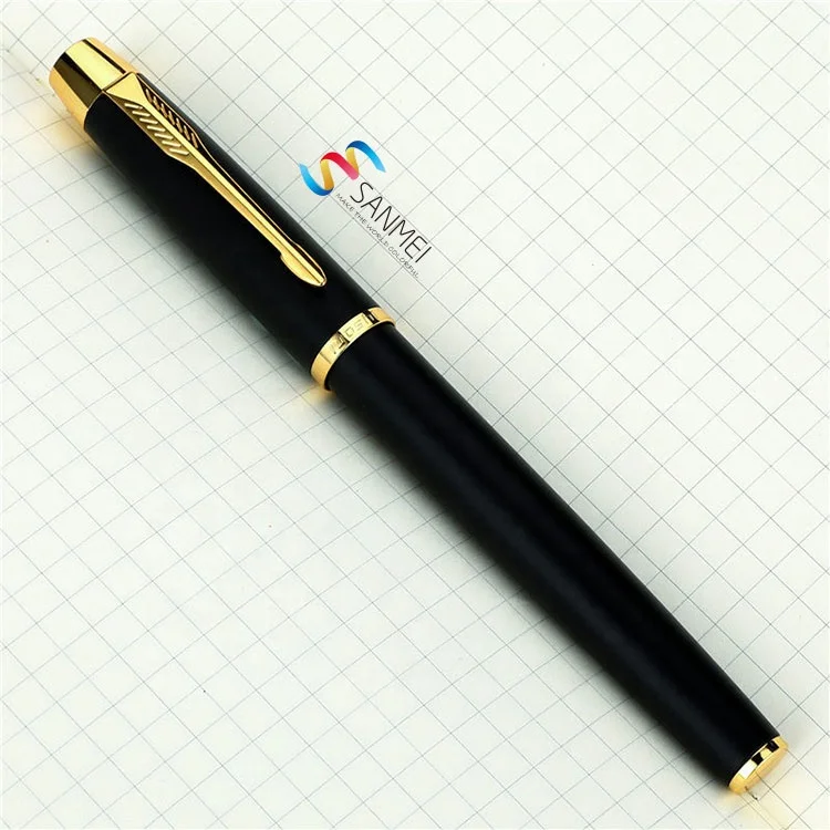 Classic luxury gift custom metal fountain pen with logo