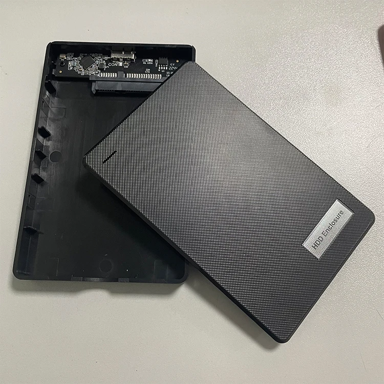 Plastic 2.5 inch HDD SSD Case SATA USB 3.0 hard drive external Enclosure for Laptop HDD SSD storage