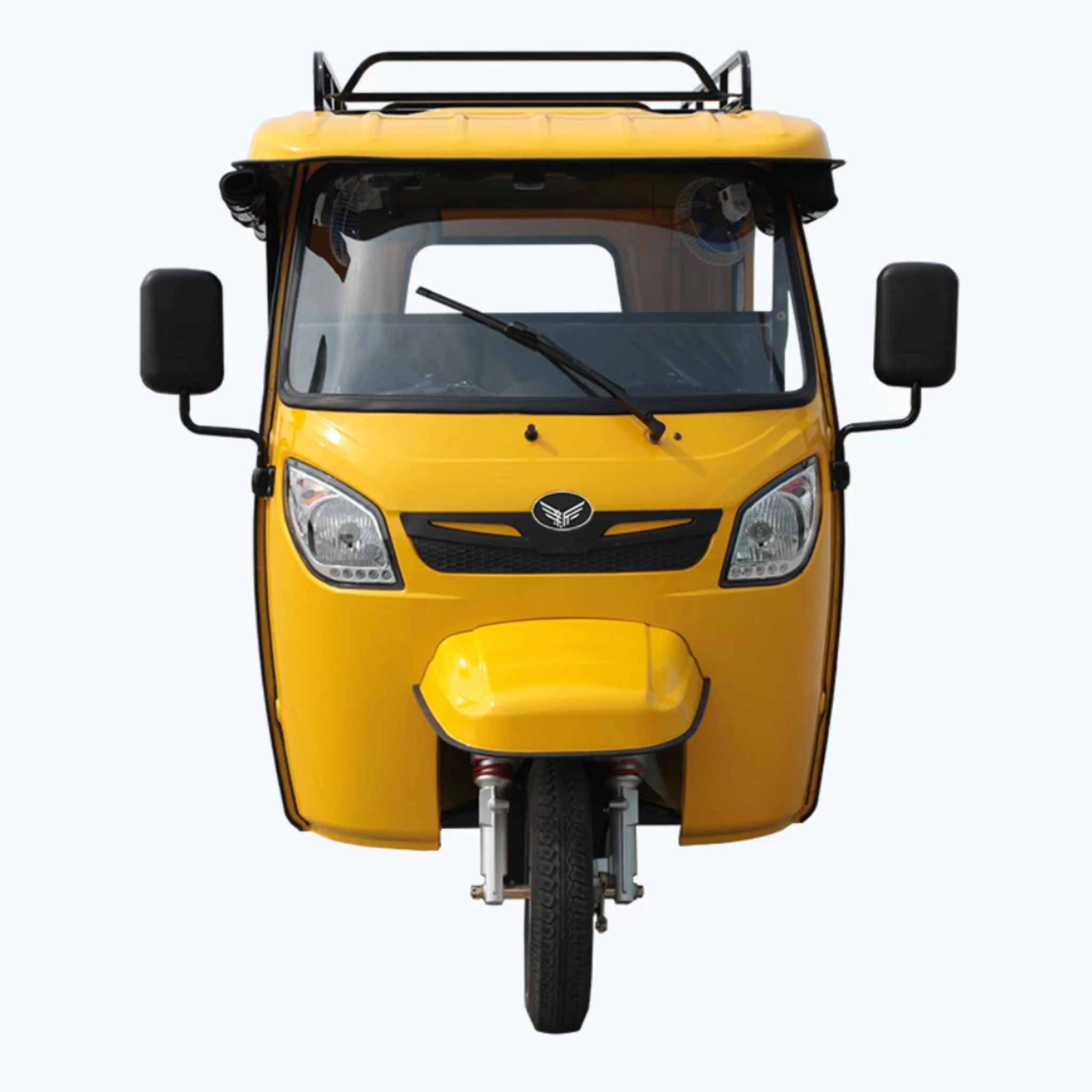 2024 New Type Motorized Tricycle Auto Rickshaw Gasoline Passenger Three Wheel Motorcycle