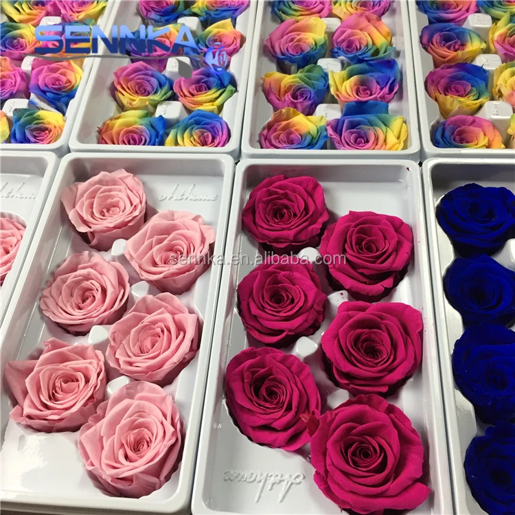 Christmas Smell Fresh Black Rose Real Preserved Flower for Sale