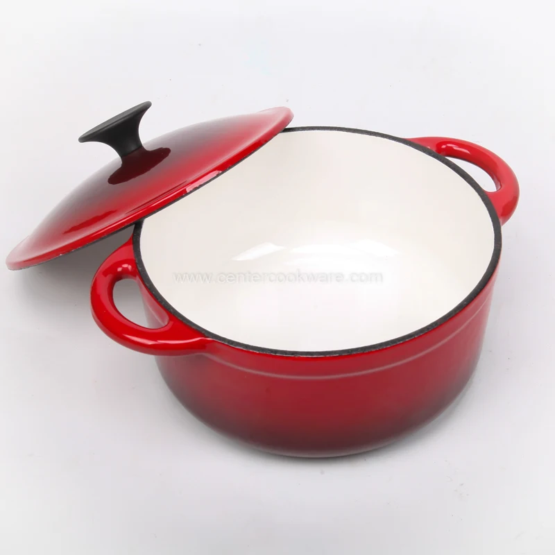 Enameled Cast Iron Dutch Oven Ceramic Cookware Set