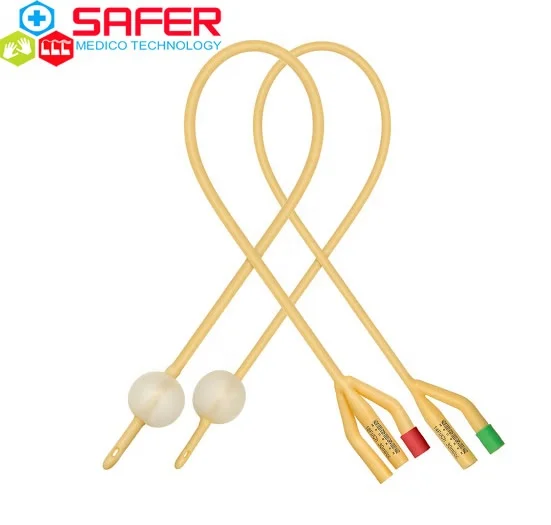 
Медицинский одноразовый резиновый воздушный катетер Foley 