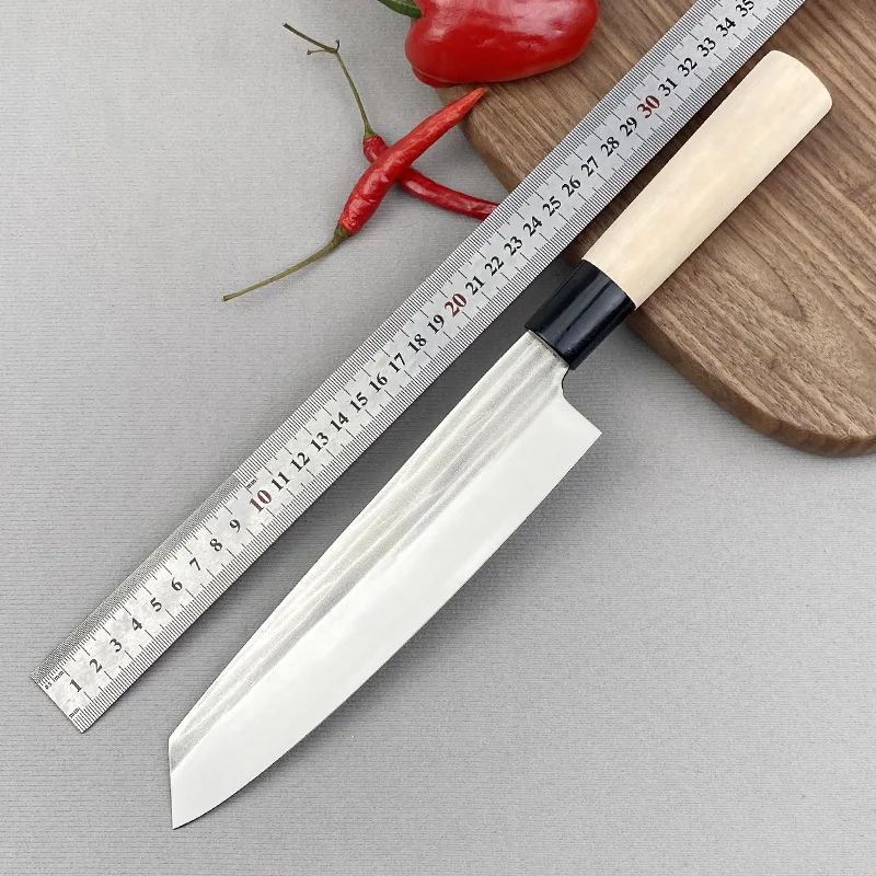Living Room Household Cutting Fruit Sharp Peel Steel Knife Hand-Forged With Wooden Handle