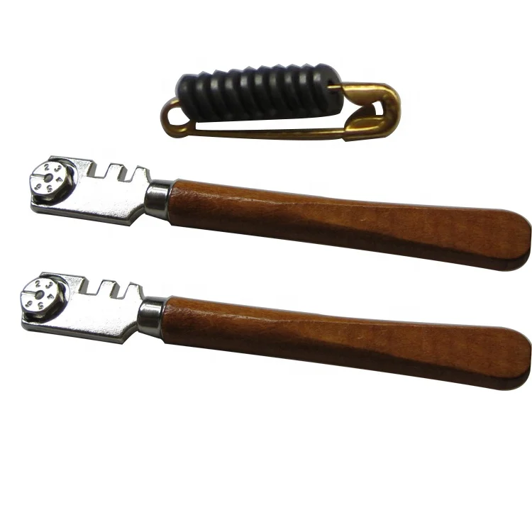 Six-wheel Factory Supply High Speed with Wooden Handle Glass Tools Cutter Manual Cutting Tools