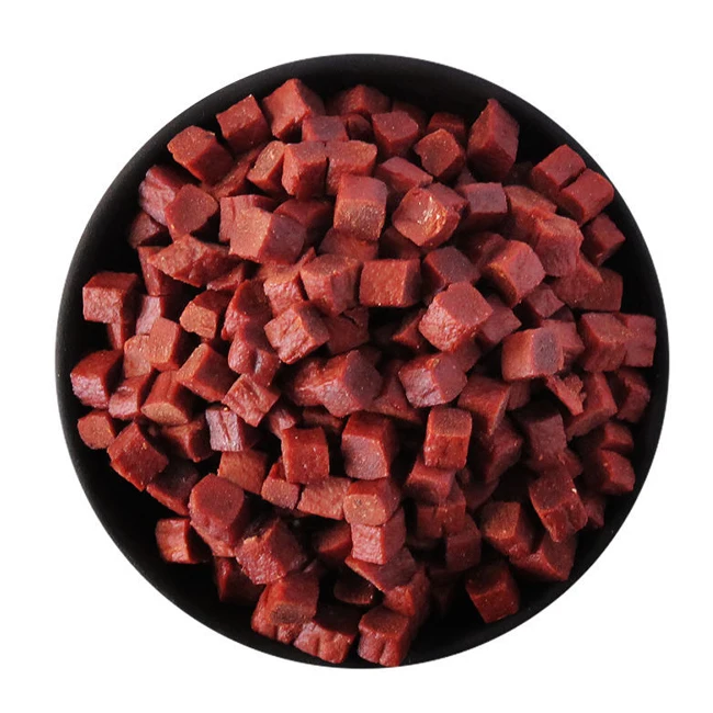 OEM ODM China manufacture (supplier) unique healthy delicious nutritious molar teeth dried Venison dice for cat pet snack food