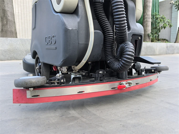 Professional Automatic Walking Hand Type Industrial Washing Hand Push Floor Washer Scrubber Electric Floor Sweeper Machine