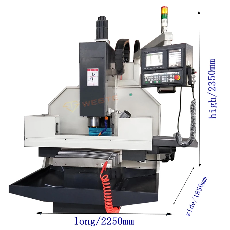 XK7136 4 axis cnc milling machine, vertical machining center for mould