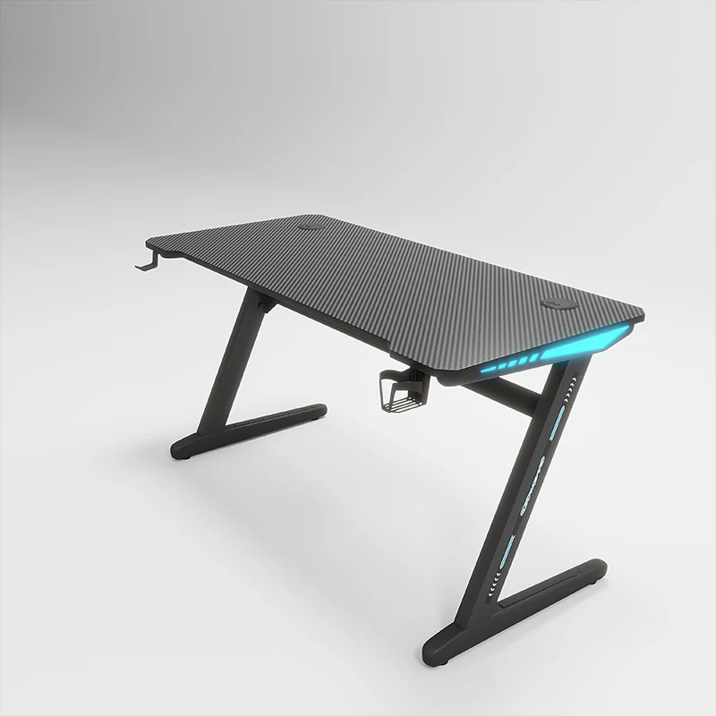 YZ 2023 Hot Selling High Quality  Z shape gaming desk  gaming table desktop game computer