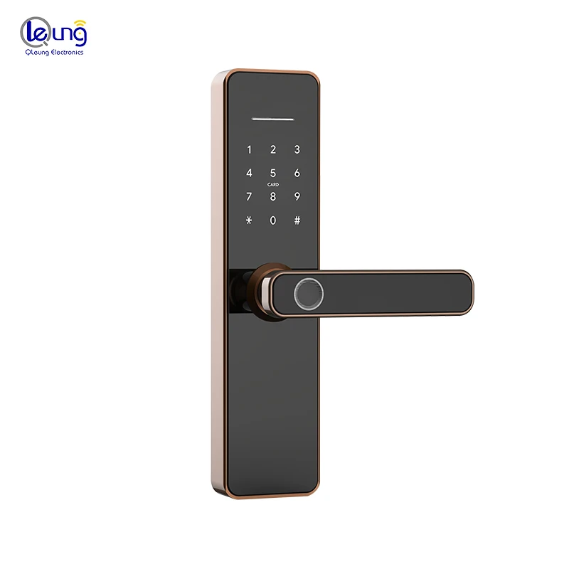 Smart Life Fingerprint Tuya Wifi Lock WiFi  TTlock BLE Password Card Key Intelligent Smart Digital Door Lock For Home Hotel
