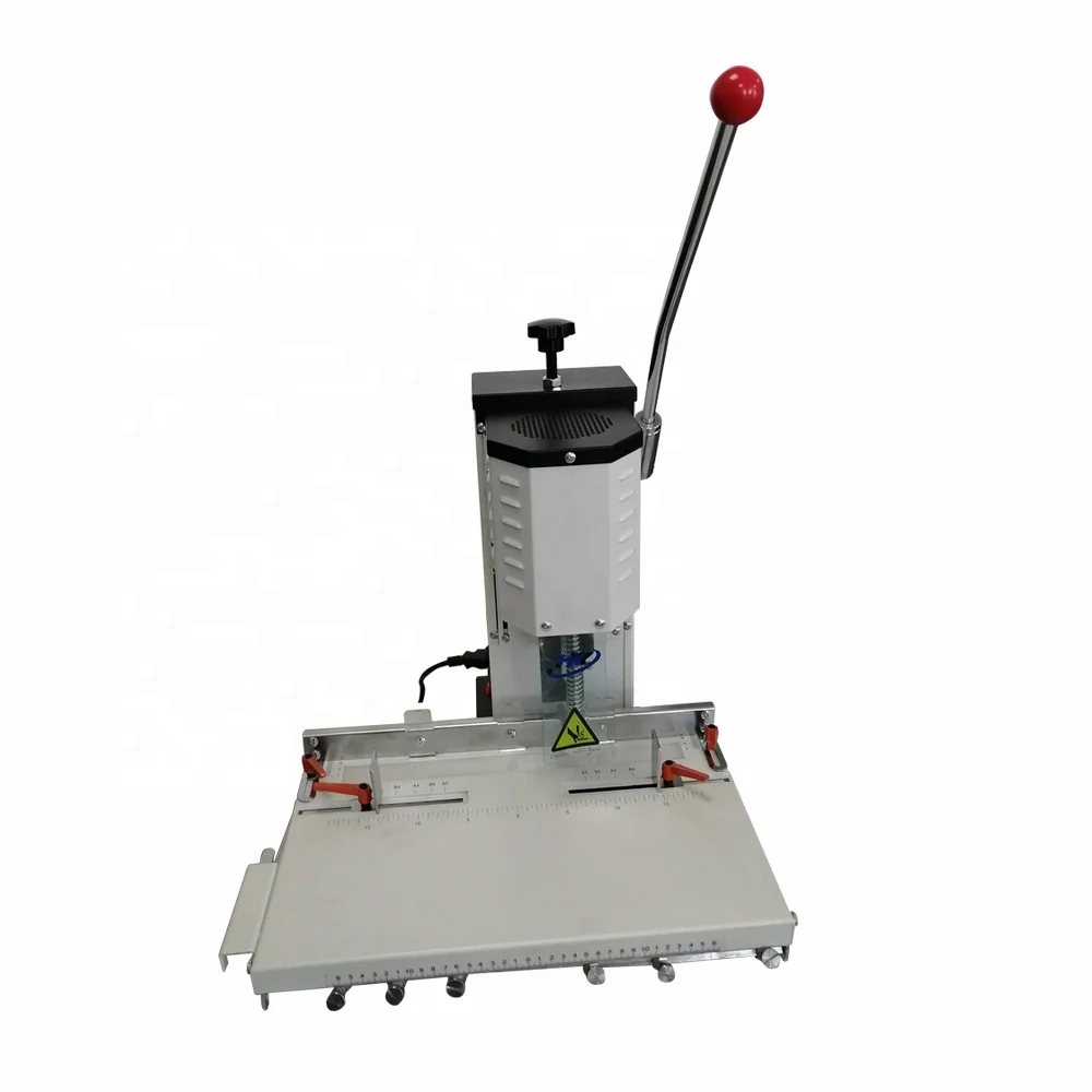 HY-50A Desktop 3-9mm Diameter Round Hole Paper Book Manual Electric Punch Machine