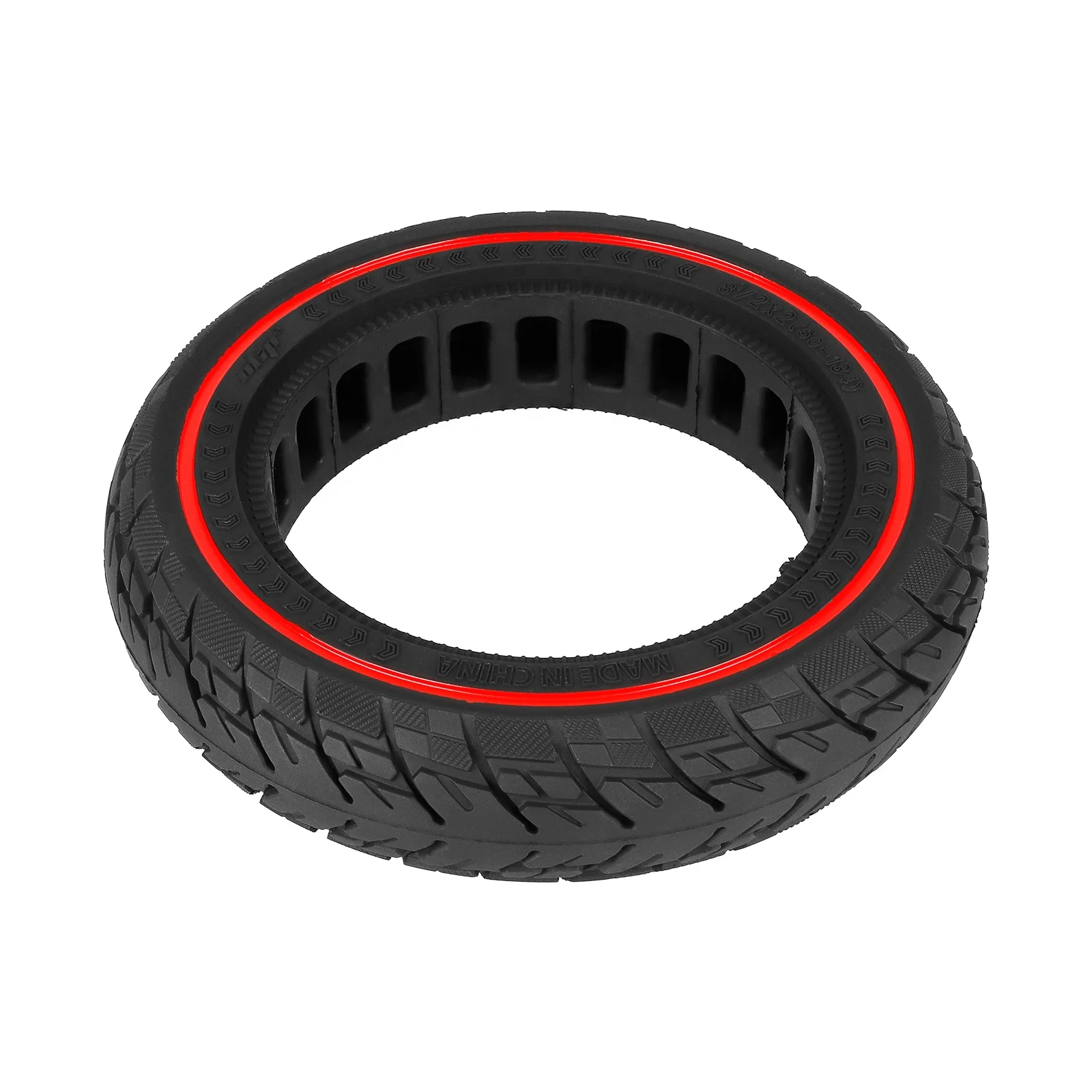 Ulip 8.5 inch Scooter Tire 8.5*2(50-134) Off-road Solid Tire With Red Circle For VSETT 8/9 Macury Zero 8/9 Series Scooter Tyre