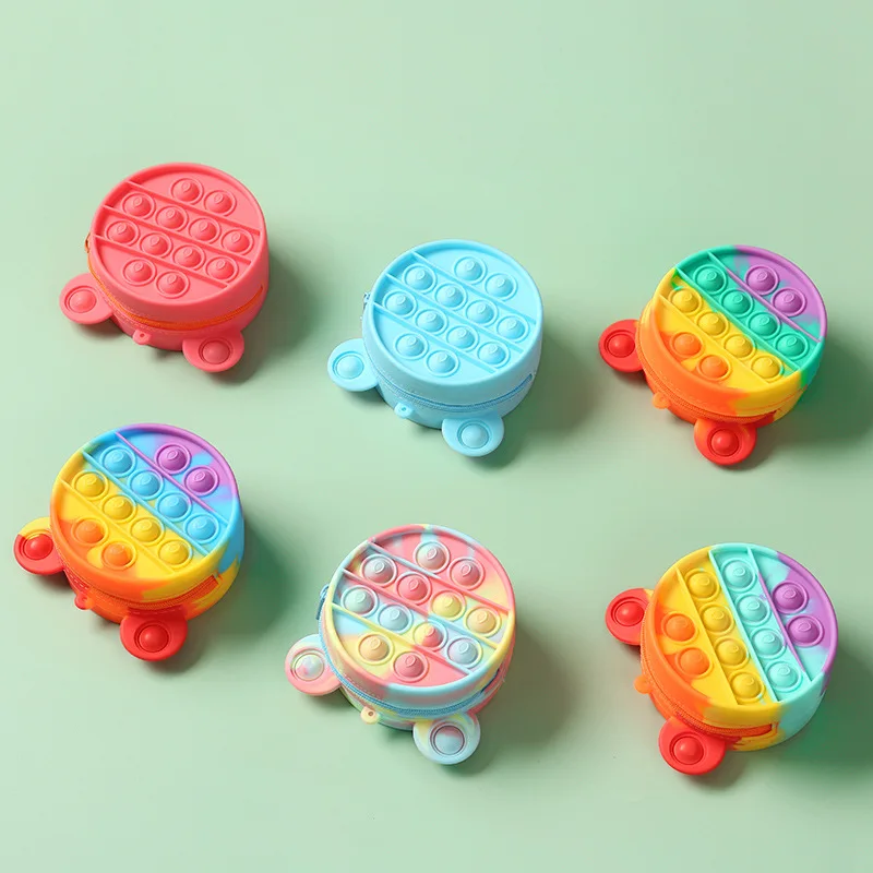Silicone zero wallet pinch pinch music puzzle decompression toys wholesale Mickey collection bag rat - killing pioneer bag