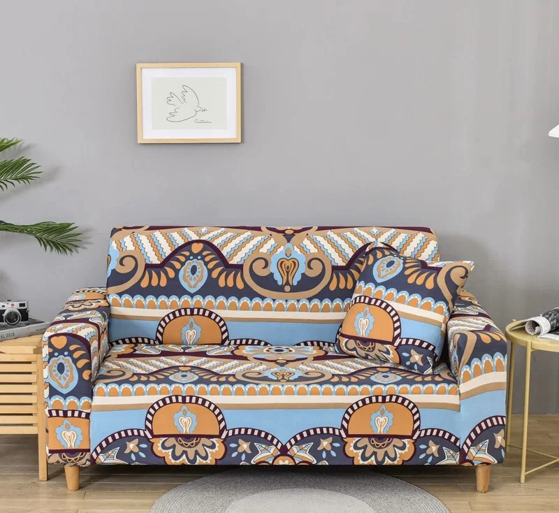 Принт Чехлы для высокая стрейч чехлы для диванов эластичные дизайн чехол эластичные чехлы для диванов