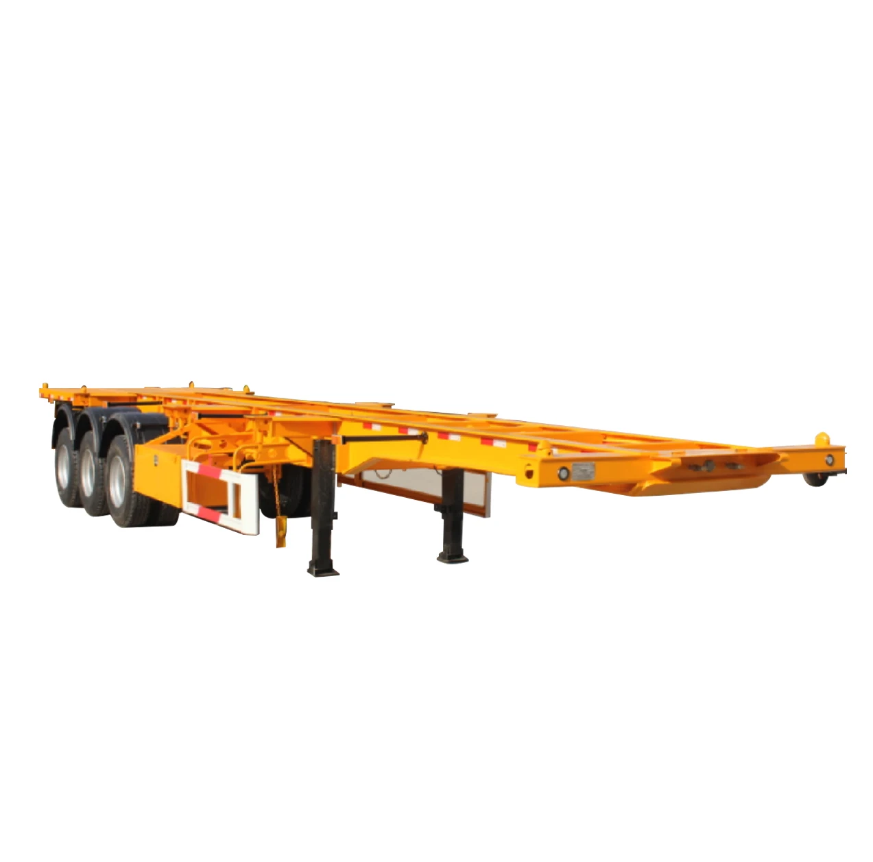 Hot sale 2 axle 3 axle 20/40ft container chassis shipping container trucks lowboy trailer chassis