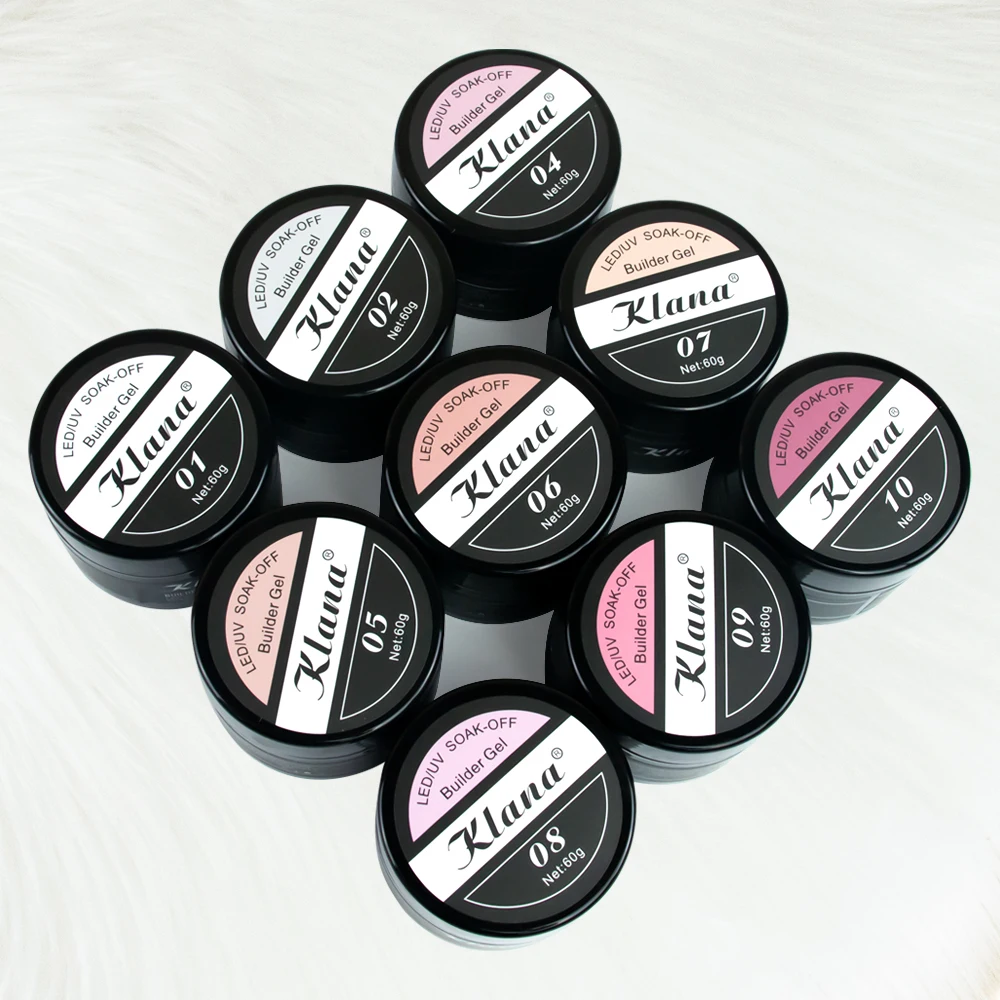 Wholesale supplies 30ml 60ml 1kg bulk order customized logo extension poly builder hard acrylic uv nail art poli gel