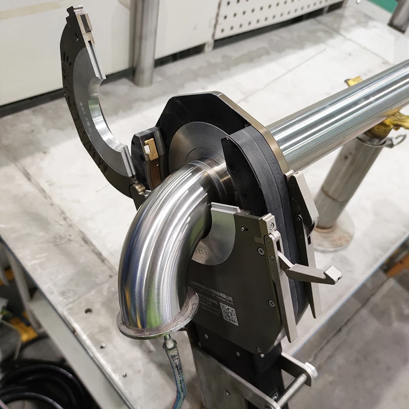 Welding food grade 304 stainless steel clean pipeline welding machine track welding machine