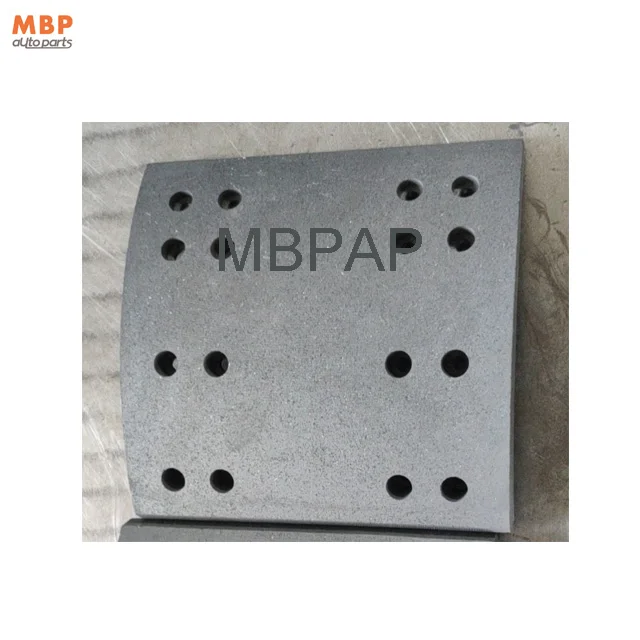 16 Holes Rear Wheel Brake Lining for J5P FAW Heavy Truck