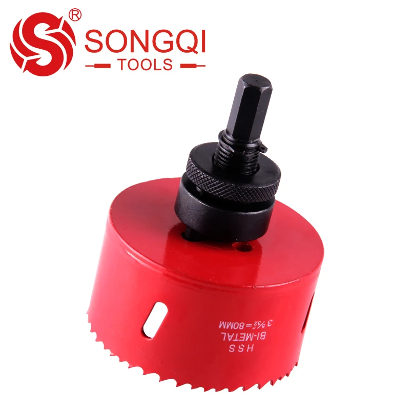 Songqi HSS Bi-metal Hole Saw for Metal Cutting/ PVC cutting/ Water Pipes