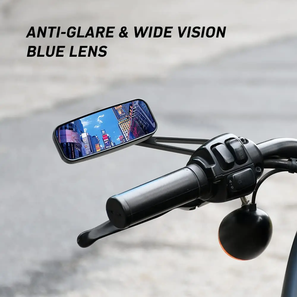 Handlebar Mirrors for Motorcycle - 8mm/10mm Doubletakes Rear View Mirror for Motorbike