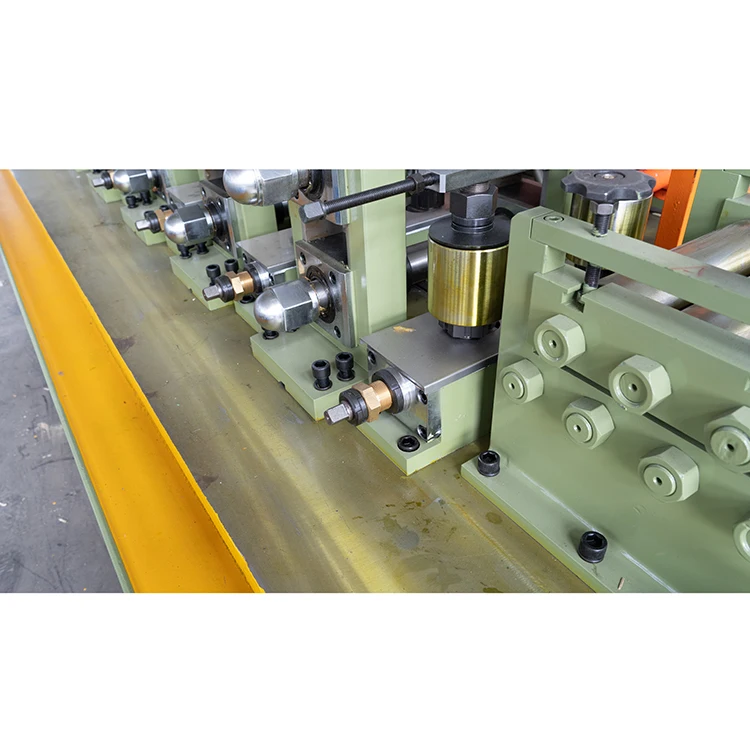 Nanyang manufacturing stable performance metal steel tube making machine erw pipe mill line