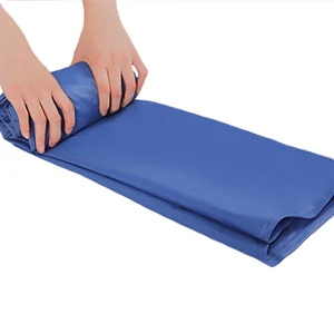 WOQI Custom  Air Mattress Spliceable Double Ultralight Outdoor Fold Inflatable Camping Air Mats Sleep Pad
