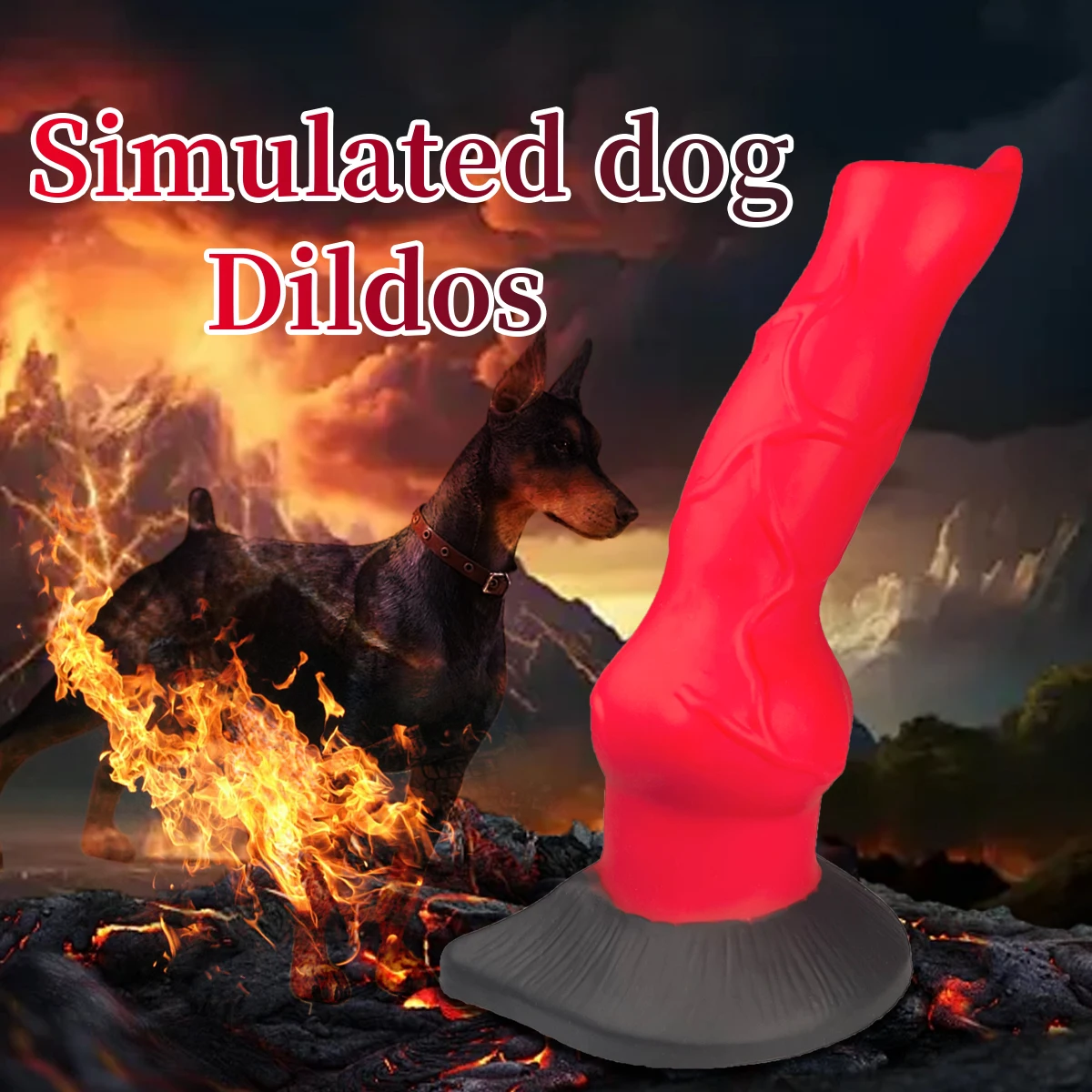 New large animal shaped liquid silicone dildo Monster giant dildo female masturbation alternative sex toy