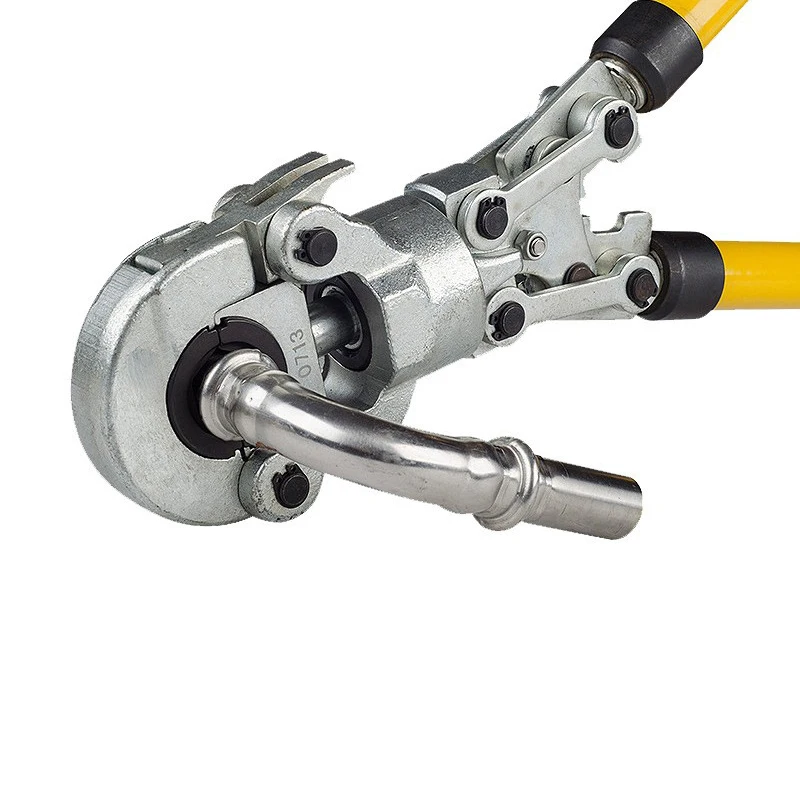 10T Hydraulic Pipe Pliers Tube Fittings Hydraulic Pipe Crimping Tool Stainless Steel Pipe Propress Crimper Pressing Pliers