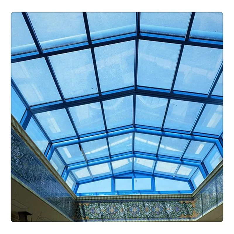 6+12A+6 Tempered Insulated Glass Panels Price For Building Skylight Roof